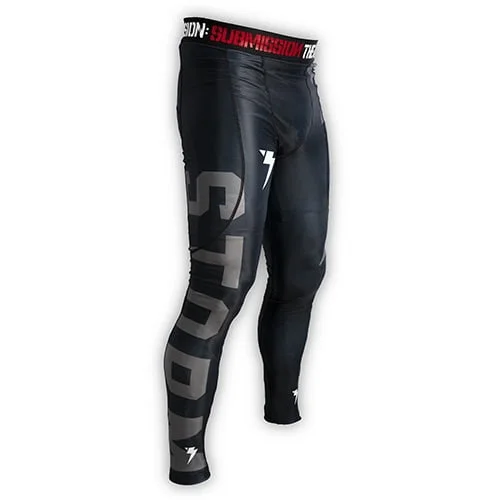 Jiu-Jitsu-spats-compression-wear-black-men-woman-side Jiu-Jitsu-spats-compression-wear-black-men-woman-side