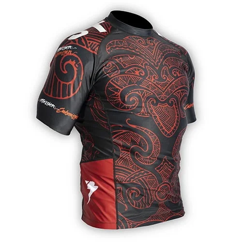jiu-jitsu-rash-guard-short-sleeve-black-redlinr-men-woman-storm-kimonos-side jiu-jitsu-rash-guard-short-sleeve-black-redlinr-men-woman-storm-kimonos-side