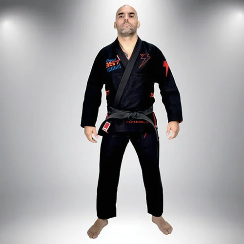 black-jiu-jitsu-gi-storm-kimonos-stealth-357-featherlite-front black-jiu-jitsu-gi-storm-kimonos-stealth-357-featherlite-front