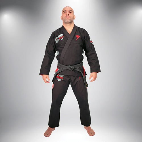 black-jiu-jitsu-gi-storm-kimonos-stealth-matrix-mx3-front