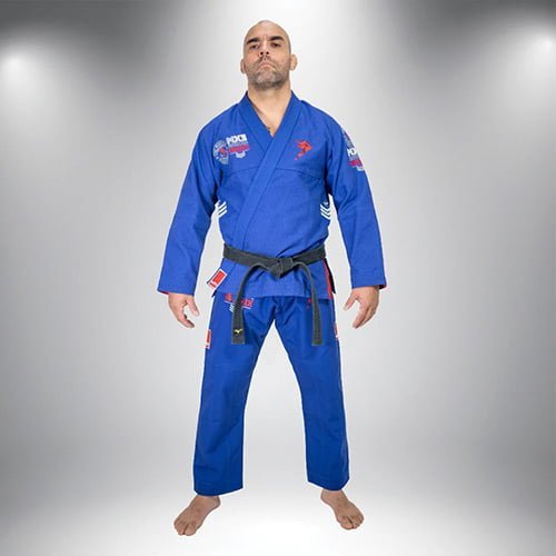 blue-jiu-jitsu-gi-storm-kimonos-stealth-matrix-mx3-front
